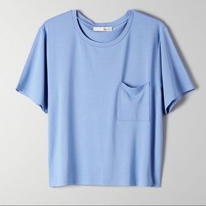 Light blue boxy t shirt